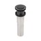 Ruvati Push Pop-up Drain for Bathroom Sinks without Overflow Gunmetal Black Stainless Steel RVA5103BL - alternate 1